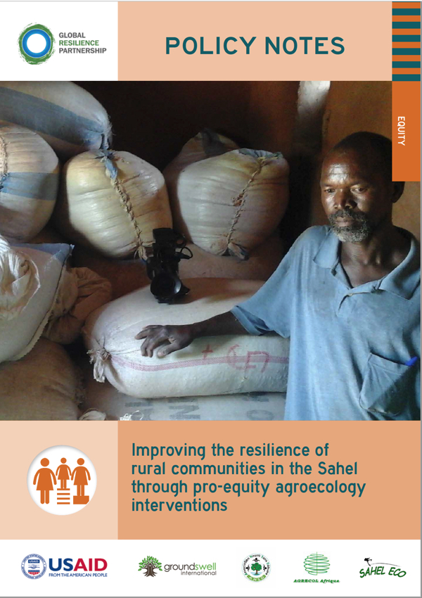Improving the Resilience of Rural Communities in the Sahel Through Pro-Equity Agroecology Interventions