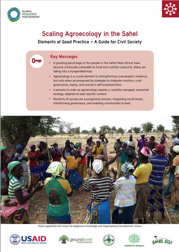 Scaling Agroecology in the Sahel Elements of Good Practice – A Guide for Civil Society