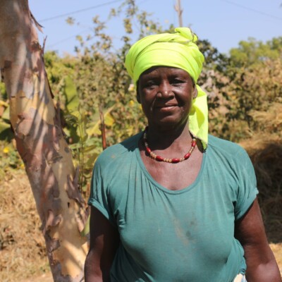 Displaced women farmers in Burkina Faso