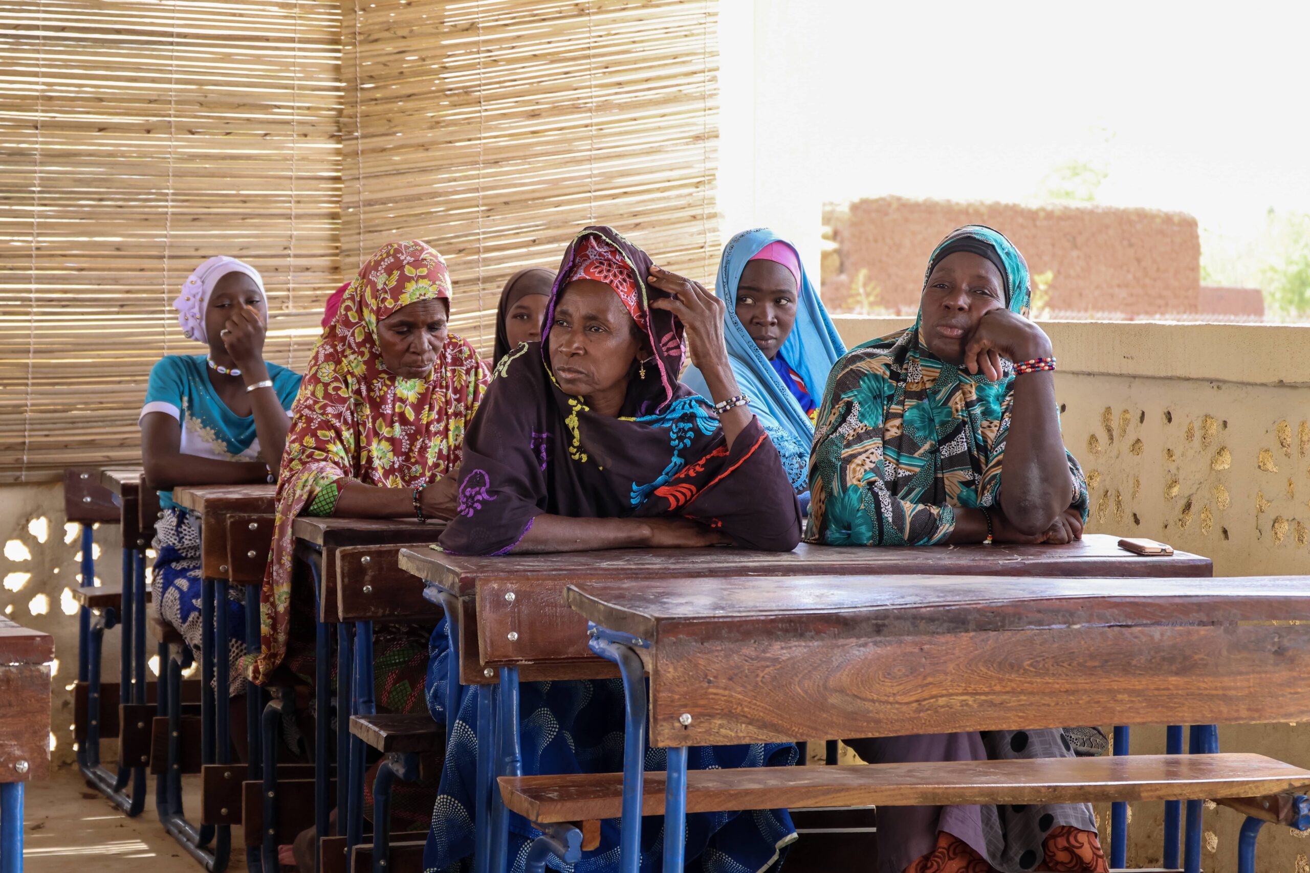 Women farmers in Mali participating in a training on agroecology
