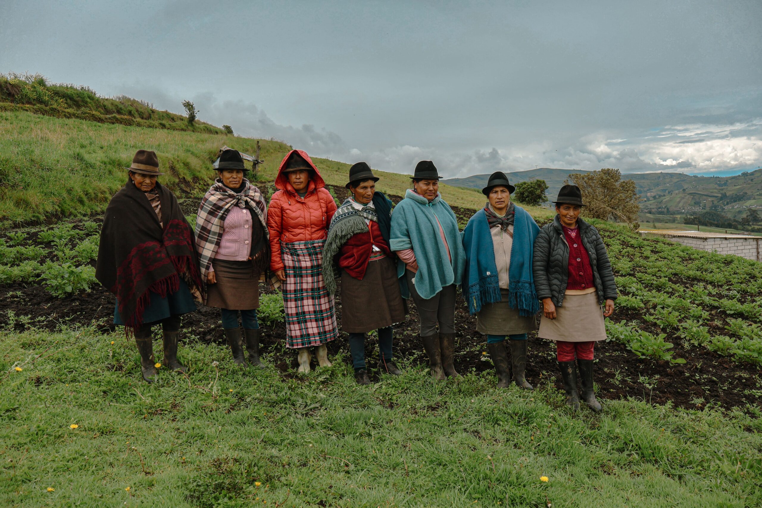 Kichwua women farmers from the Atocha community