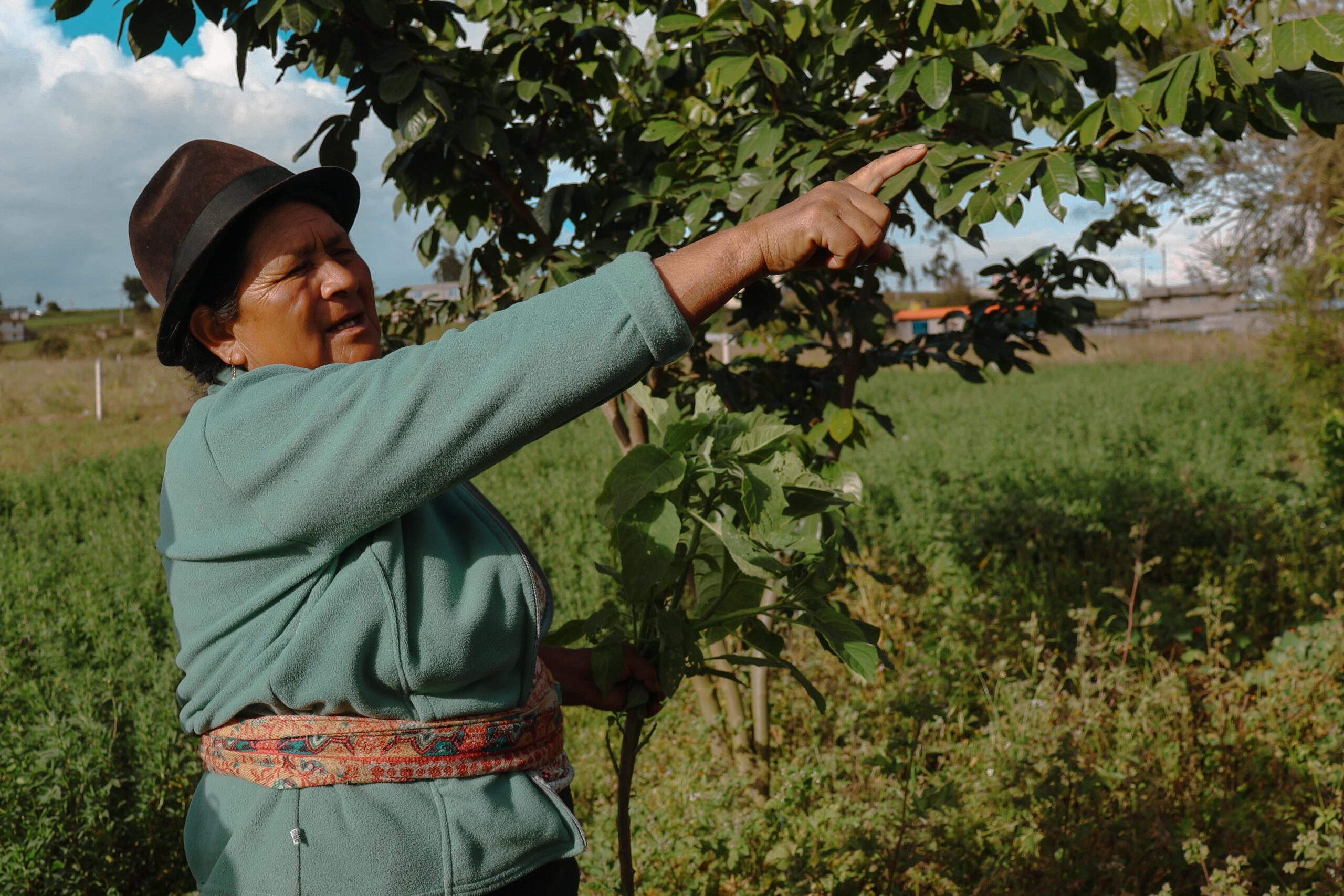 Agroecología lideradas por mujeres en Ecuador