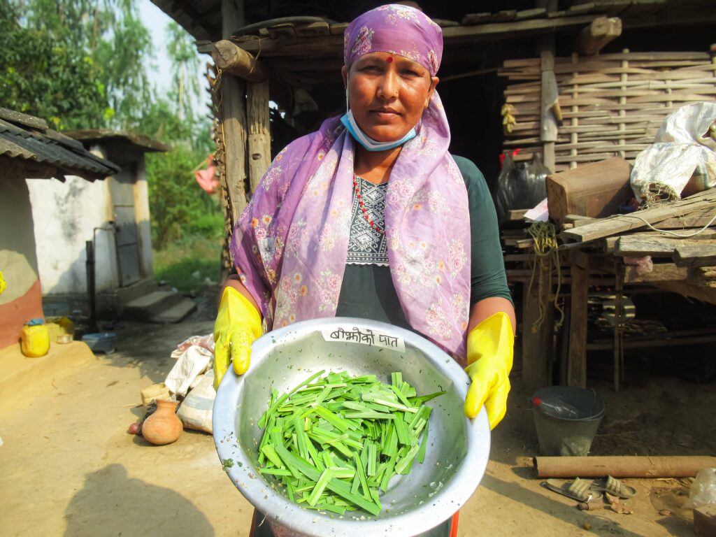 Women farmers promoting agroecology in Nepal