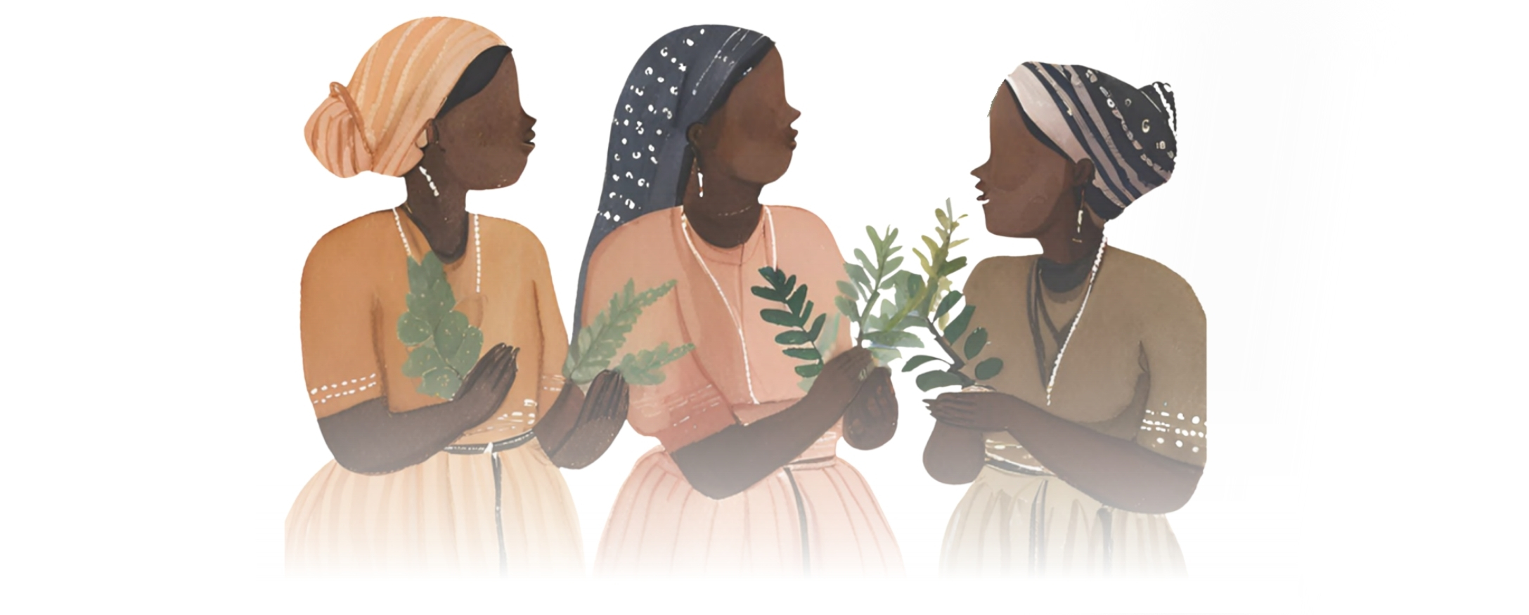 Illustration of women farmers - Haiti
