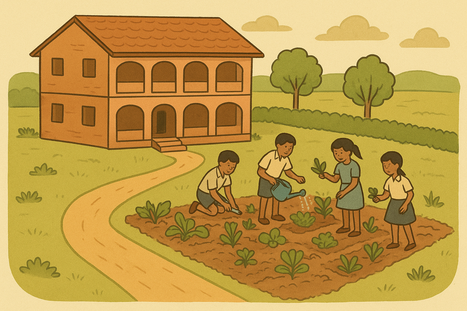How This School Kitchen Garden Is Transforming Meals and Homes in Bihar, India