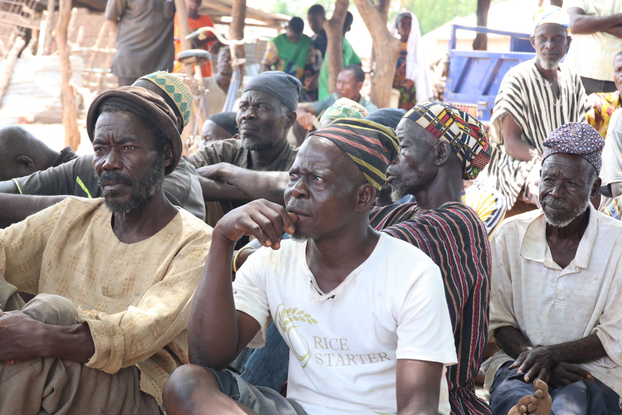 Participants during a training on establishing agroecology committees to promote agroecology in West Africa