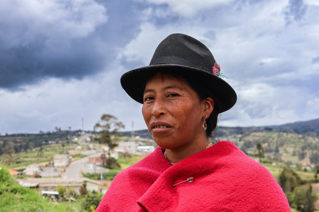 Una conversación con Nancy, agricultora indígena de Tunshi Grande, Ecuador.