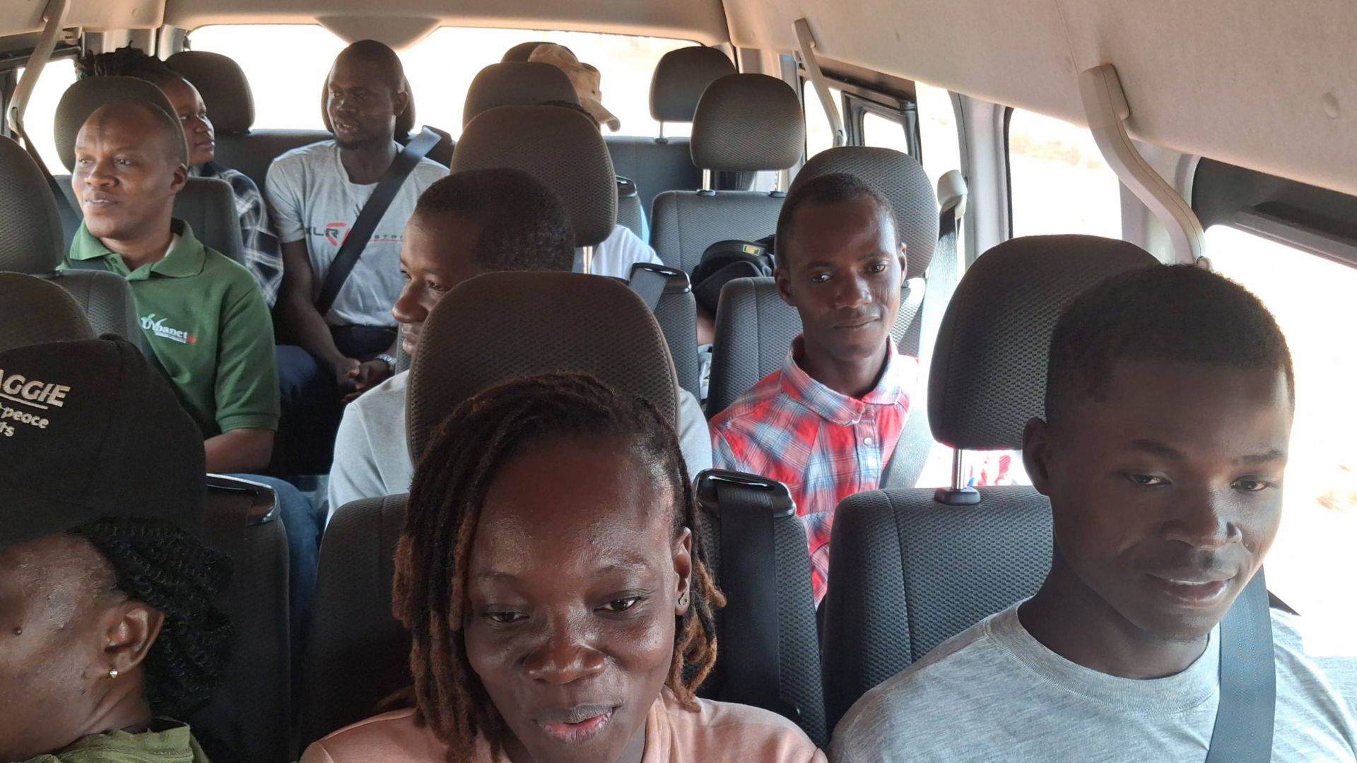 Youth traveling in West Africa to promote agroecology